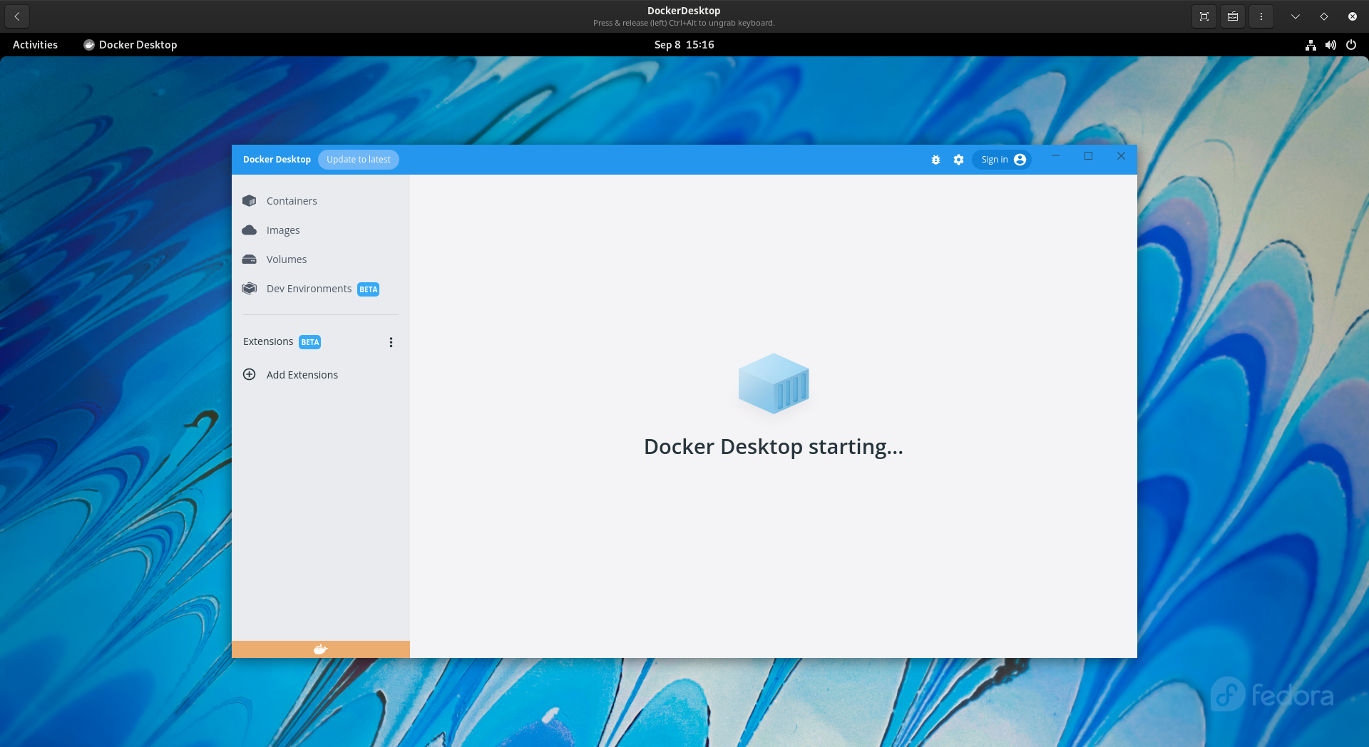 How to install and setup Docker Desktop on Fedora 35 workstation ...