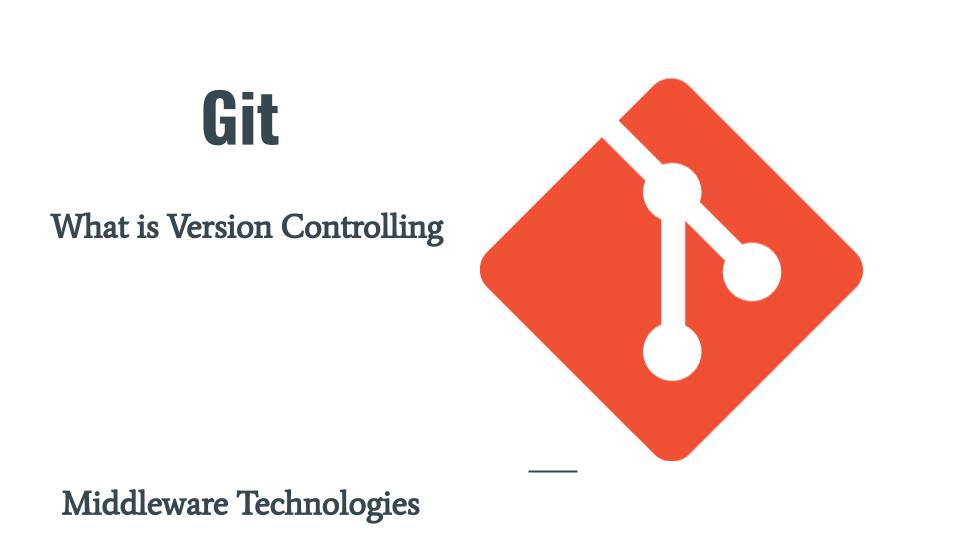 What is Version Controlling