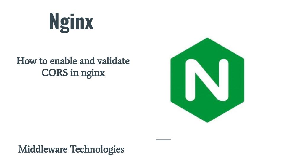 Enable cors. Nginx incoming queue.