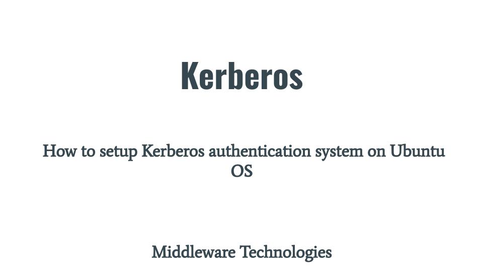 kerberos_setup