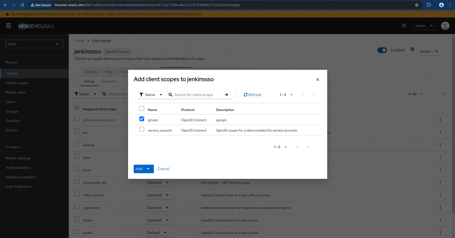 How to Secure Jenkins with Keycloak OIDC Integration - Middleware ...