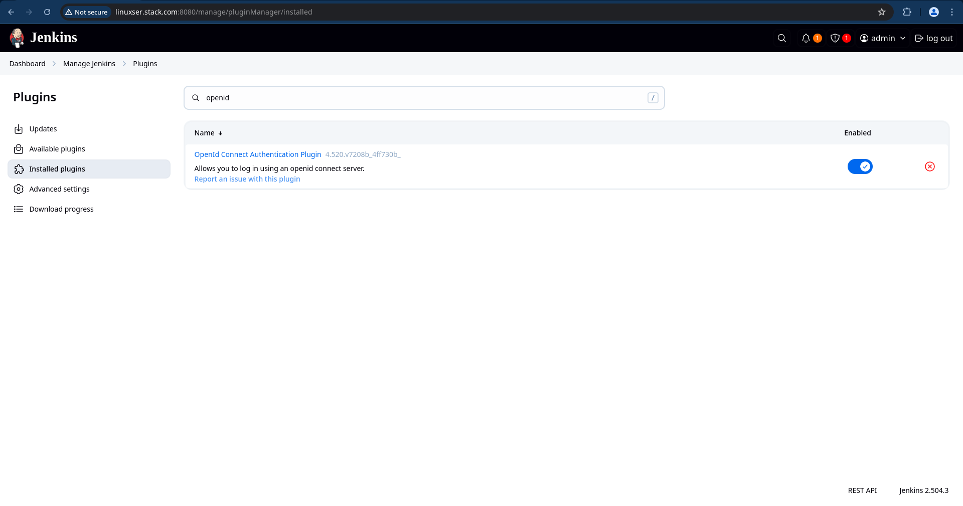 How to Secure Jenkins with Keycloak OIDC Integration - Middleware ...