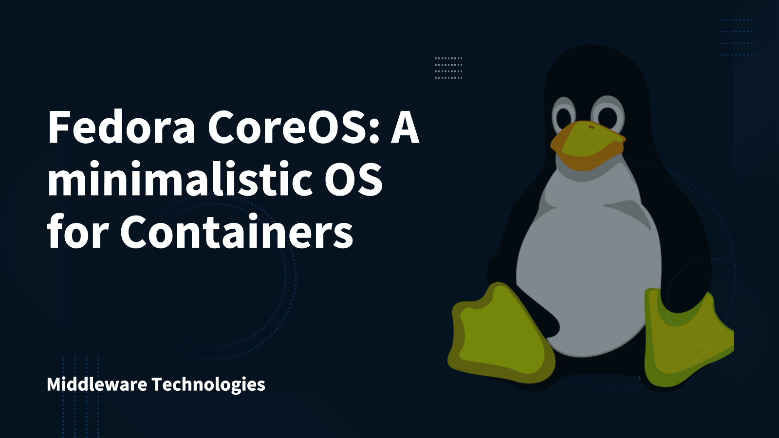 fedora-core-os-minimalistic-os